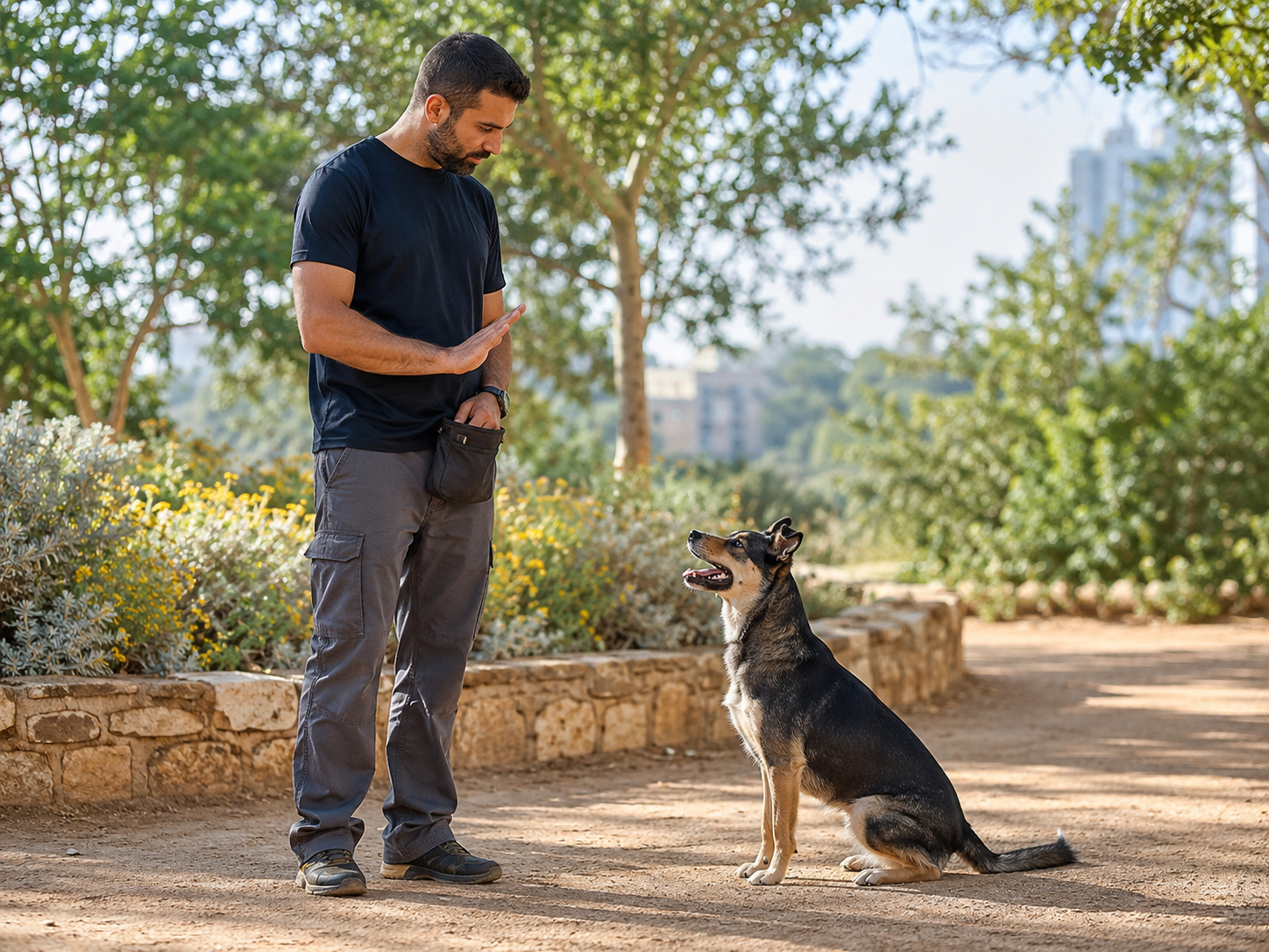 מדריך יסודות לאילוף ועבודה עם כלבים